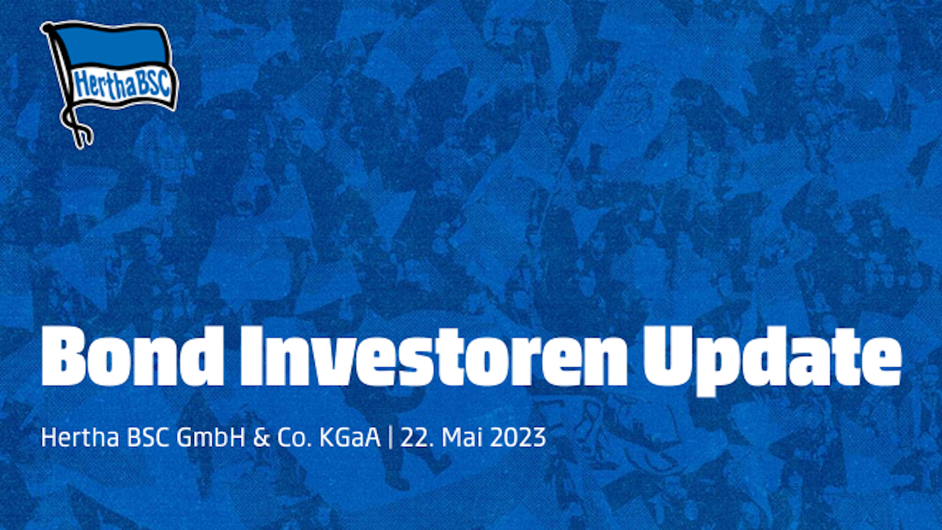 Vergangenen Dienstag teilte Hertha den Aktionären der 40-Millien-Anleihe die dramatische Lage mit und bat um Verlängerung des Finanzpapiers.