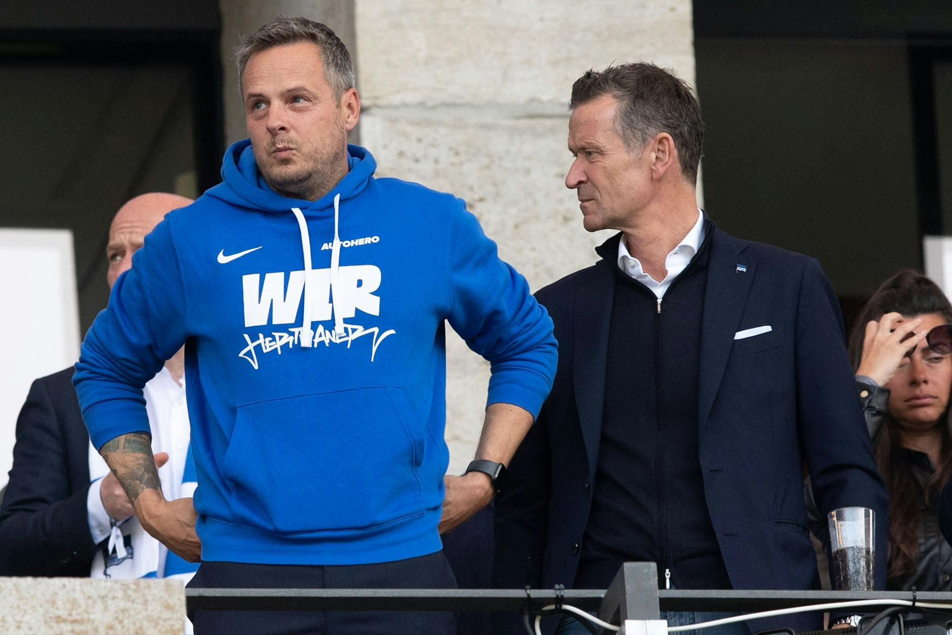 Herthas Präsident Kay Bernstein und Geschäftsführer Tom Herrich müssen jetzt ganz starke Nerven haben, um keinen Fehler bei der Lizenzvergabe zu machen.