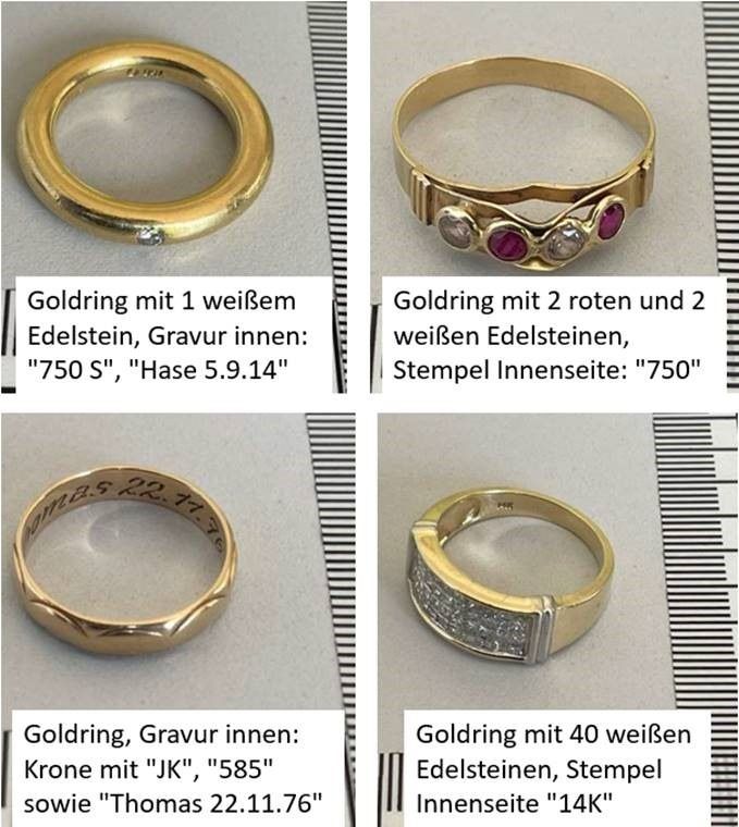 Berliner Dieb verschluckt Goldring, Polizei droht mit Darmuntersuchung
