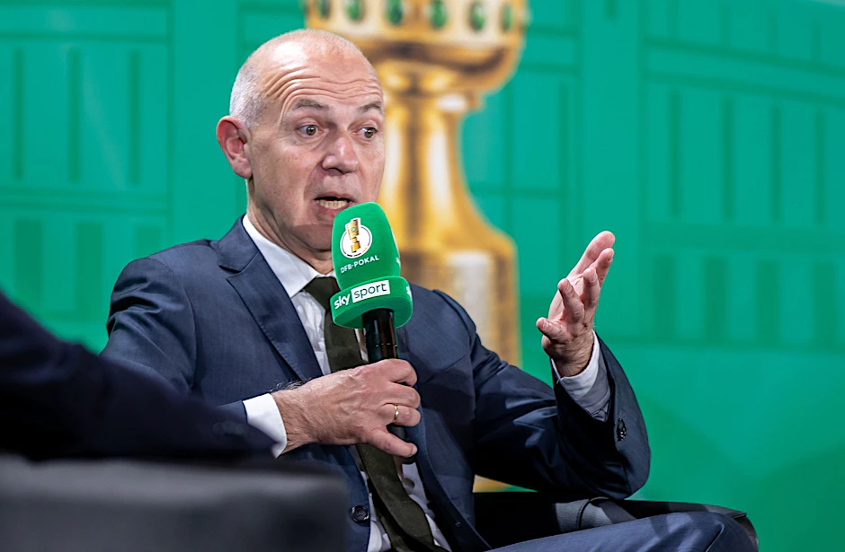 Bernd Neuendorf, Präsident des Deutschen Fußball-Bundes (DFB).  