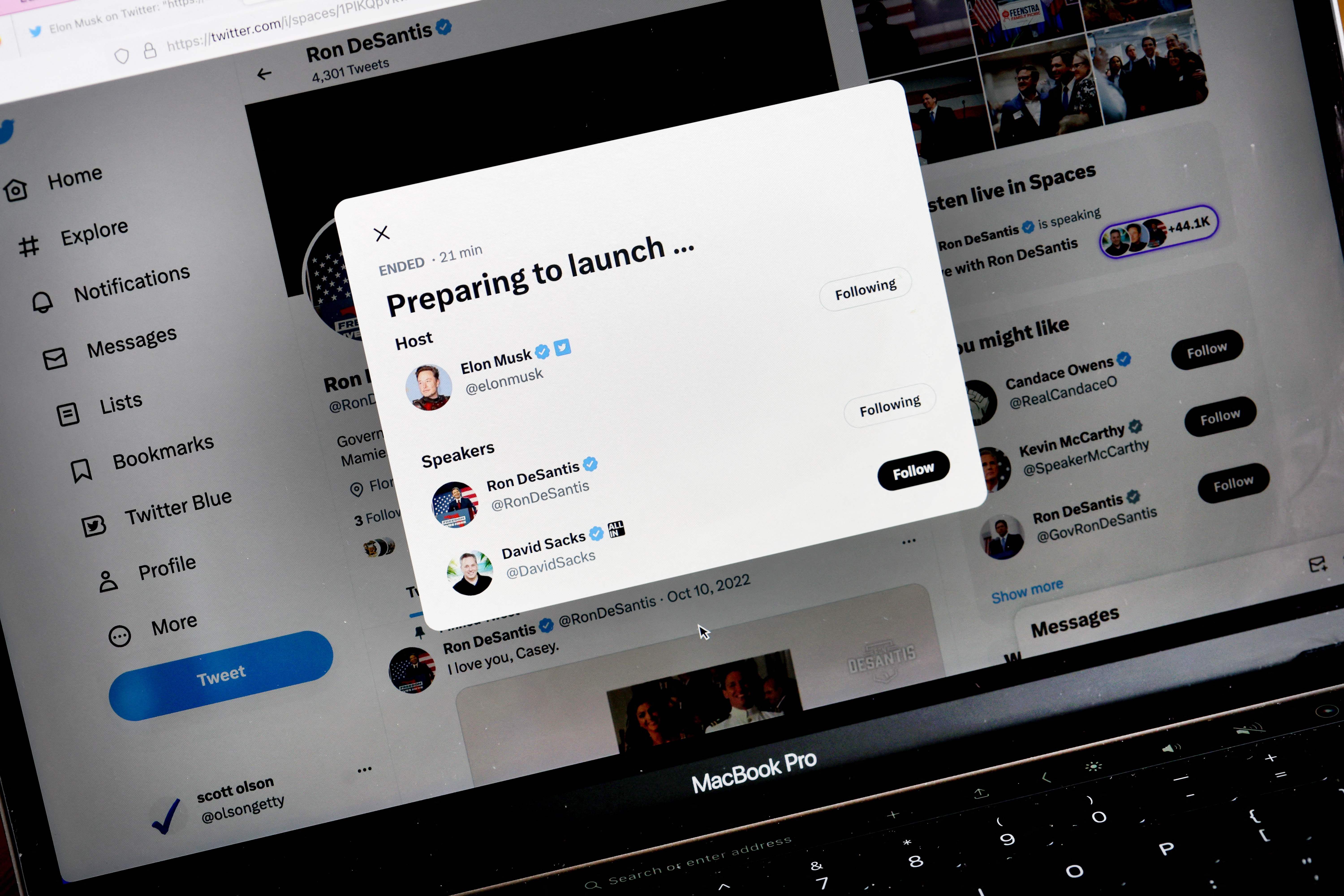 Image - Twitter-Gespräch wird zum Fiasko: Hohn und Spott für  Ron DeSantis und Elon Musk