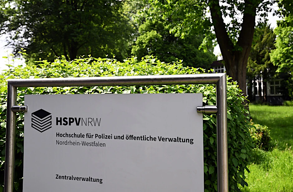 Die Zentralverwaltung der Hochschule für Polizei und öffentliche Verwaltung Nordrhein-Westfalen in Gelsenkirchen.  