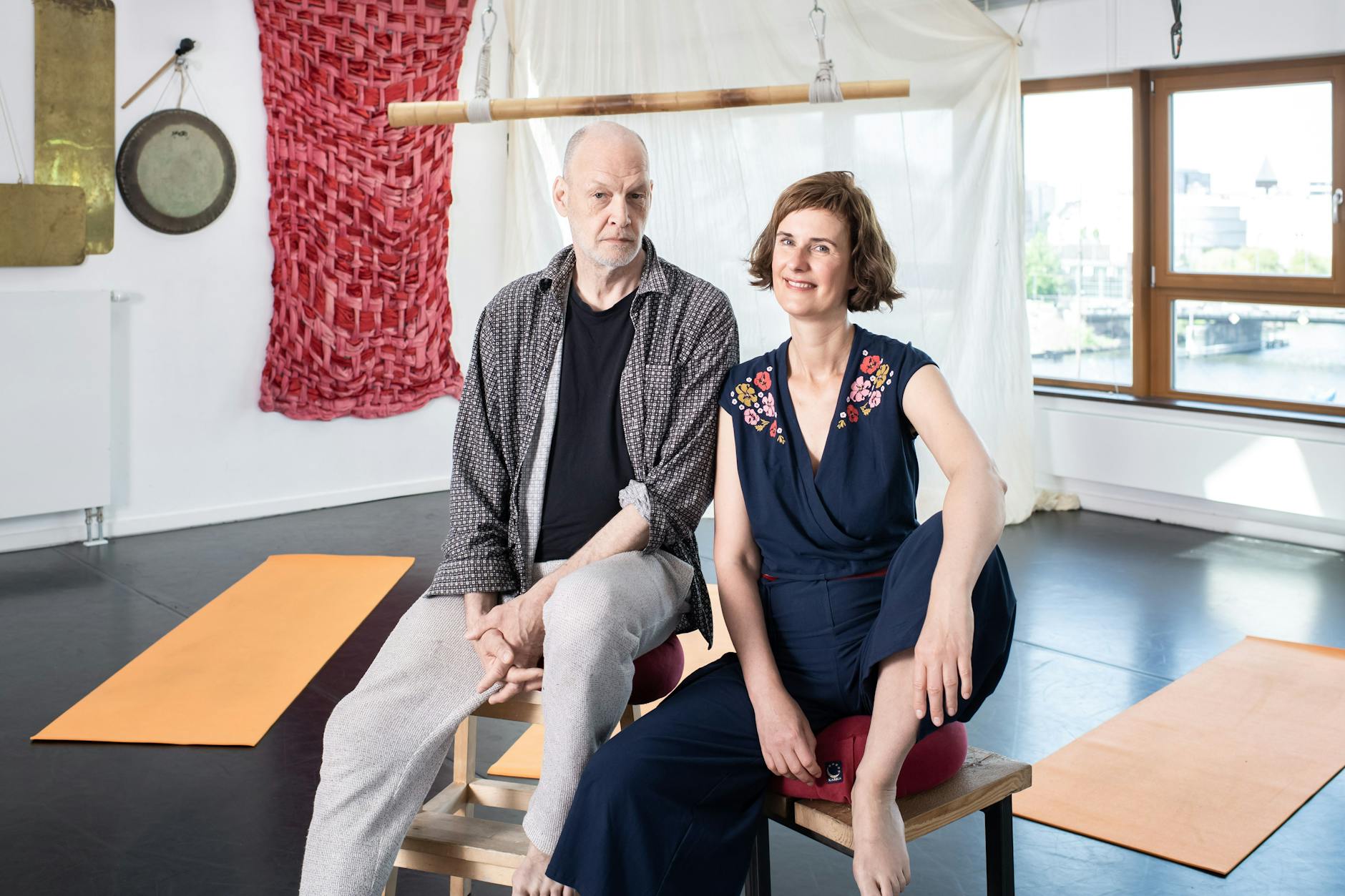 Felix Ruckert und Anja Goralski sind begeisterte Verfechter von Körperarbeit. 