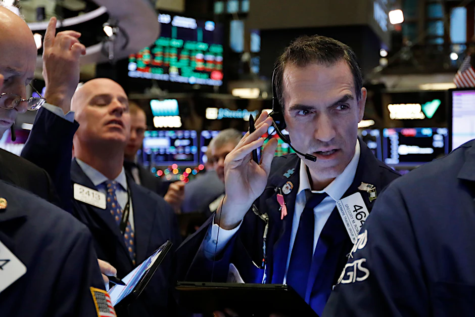 Die Wall Street in New York ist das Zentrum der amerikanischen Finanzindustrie.