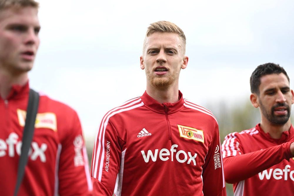 Timo Baumgartl (M.) verlässt den 1. FC Union Berlin – Ziel ungewiss.