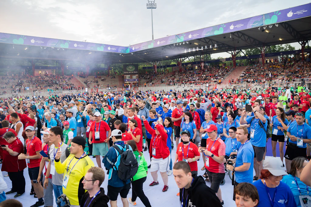 Generalprobe für Special Olympics-Athleten