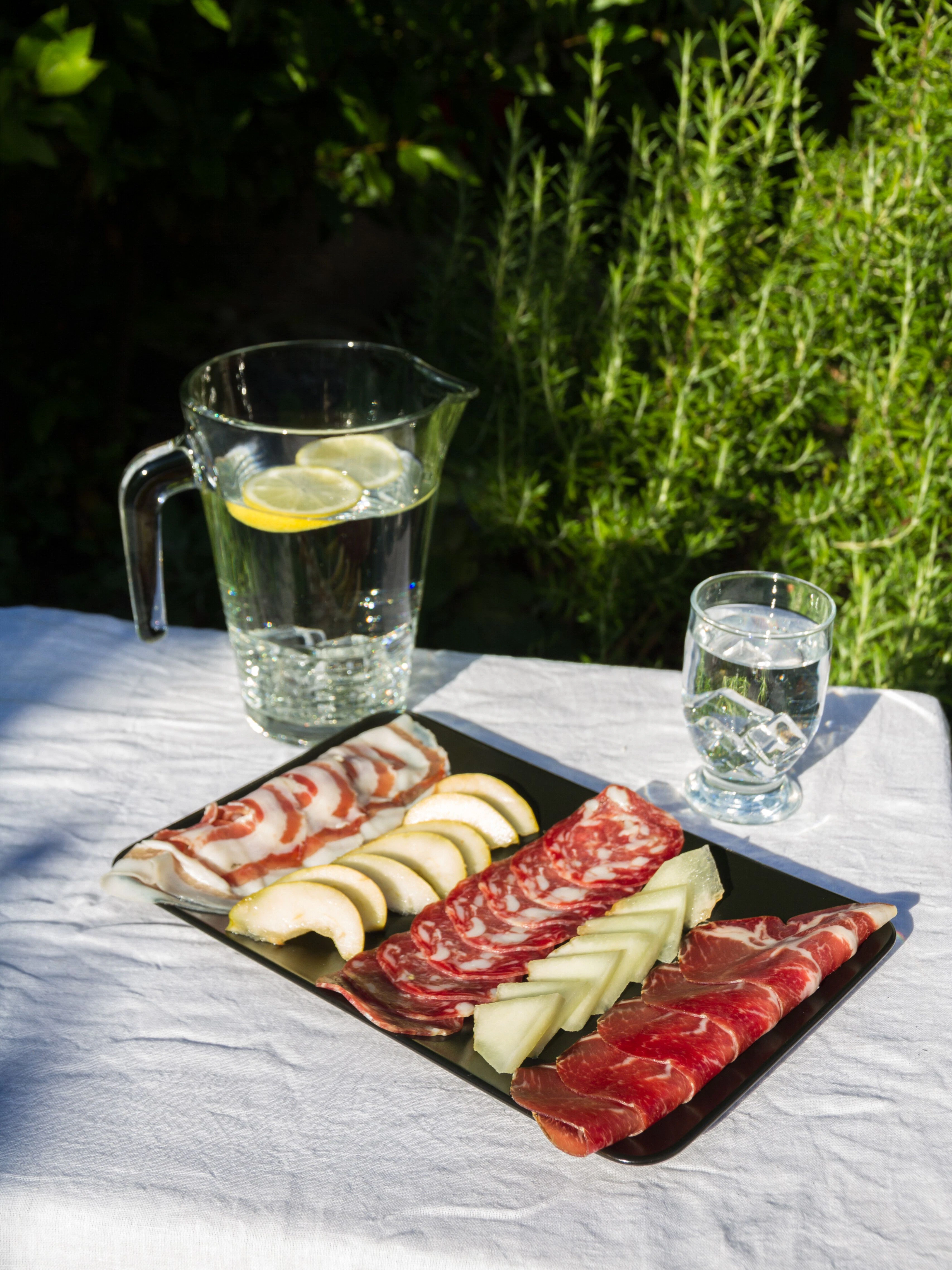 Geht immer: Melone und Fleisch