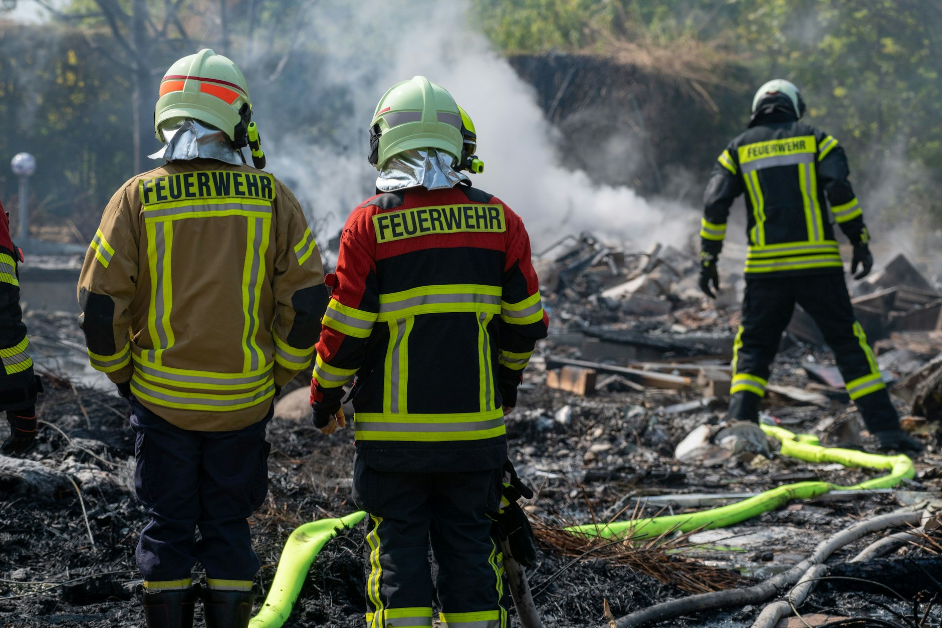 Etwa 70 Feuerwehrleute waren im Einsatz.