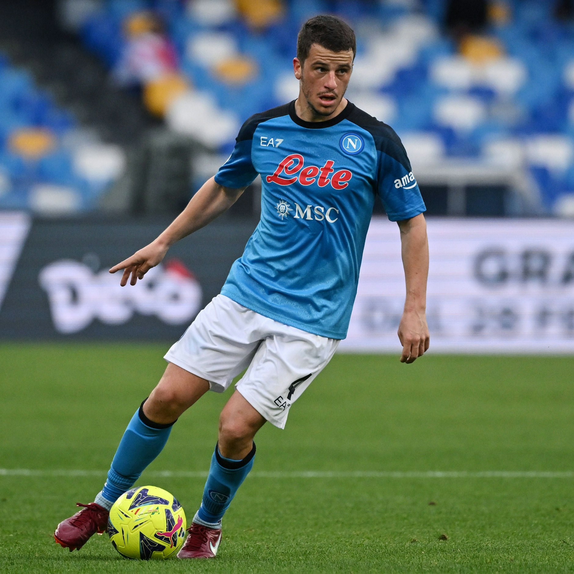 Diego Demme spielte in dieser Saison nur 133 Minuten für den italienischen Meister SSC Neapel.