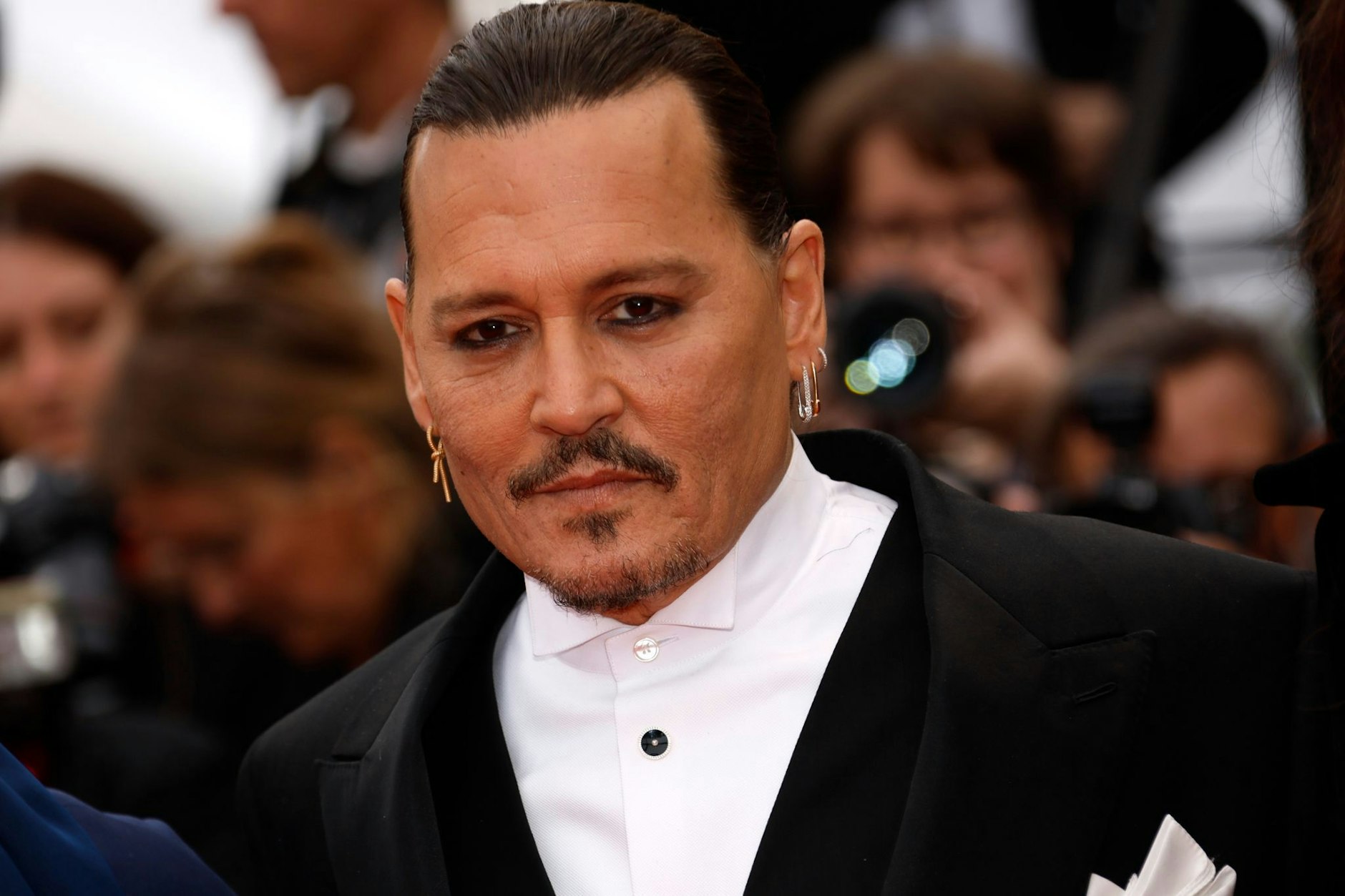 Johnny Depp bei der Eröffnung der Filmfestspiele in Cannes.  