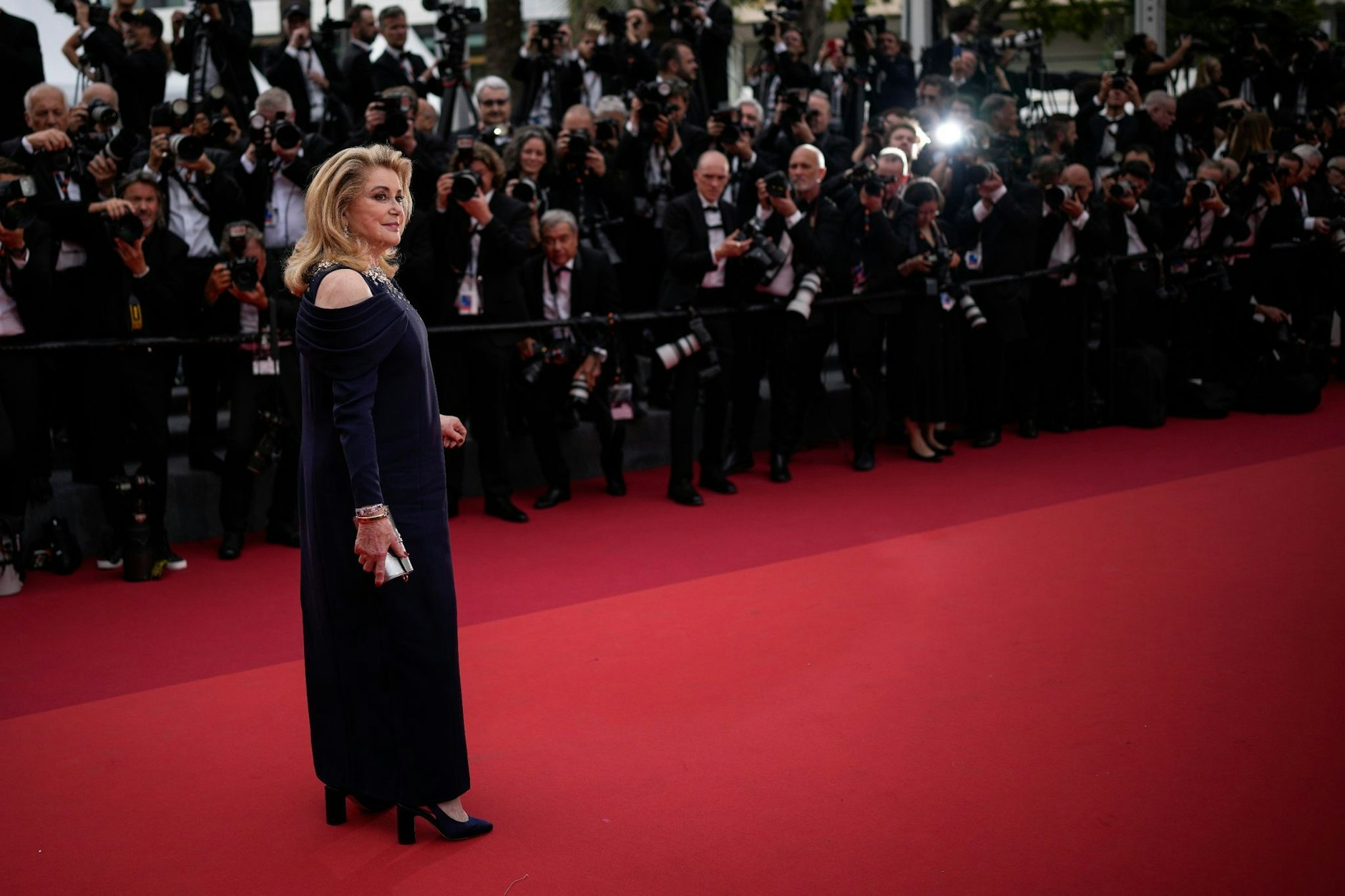 Frankreichs Schauspiel-Ikone Catherine Deneuve kommt zur Eröffnungsfeier.  