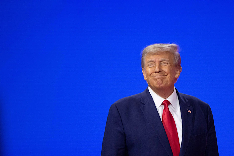 Donald Trump im März auf der Konferenz der Conservative Political Action Coalition