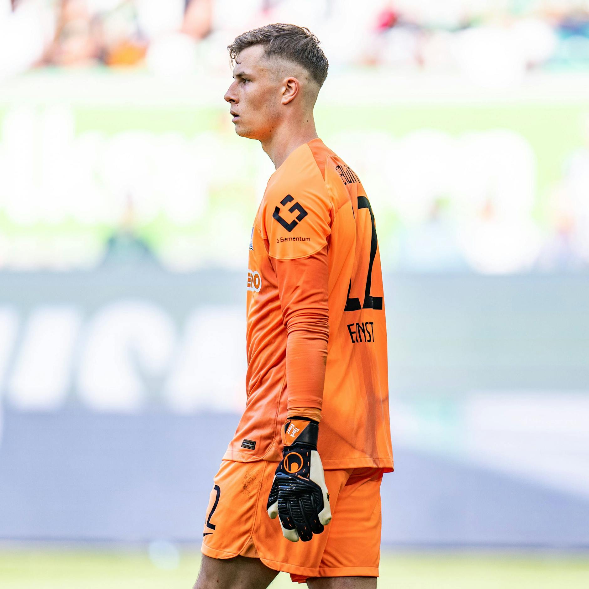 Herthas Torwart Tjark Ernst war die Entdeckung des letzten Bundesliga-Spieltags.