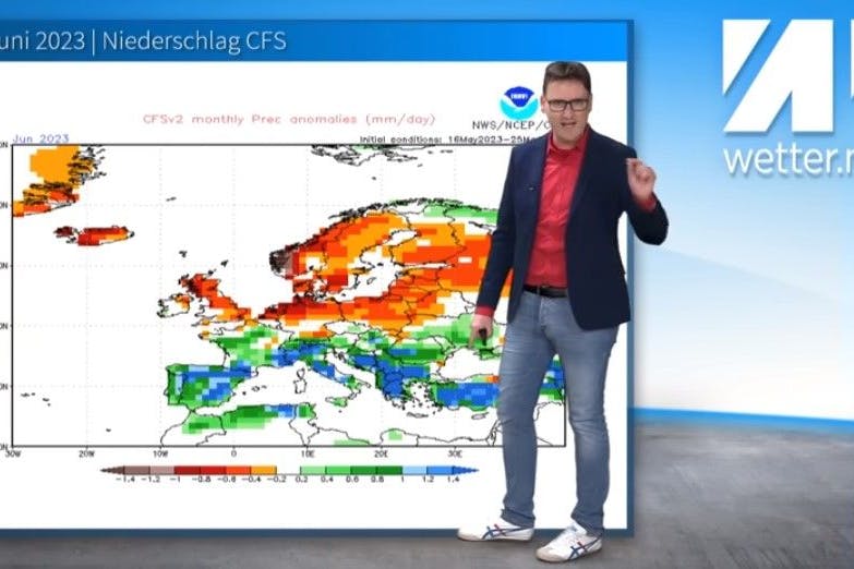 Heißes und trockenes Wetter erwartet uns in den kommenden Monaten laut Wetter-Experte Dominik Jung.