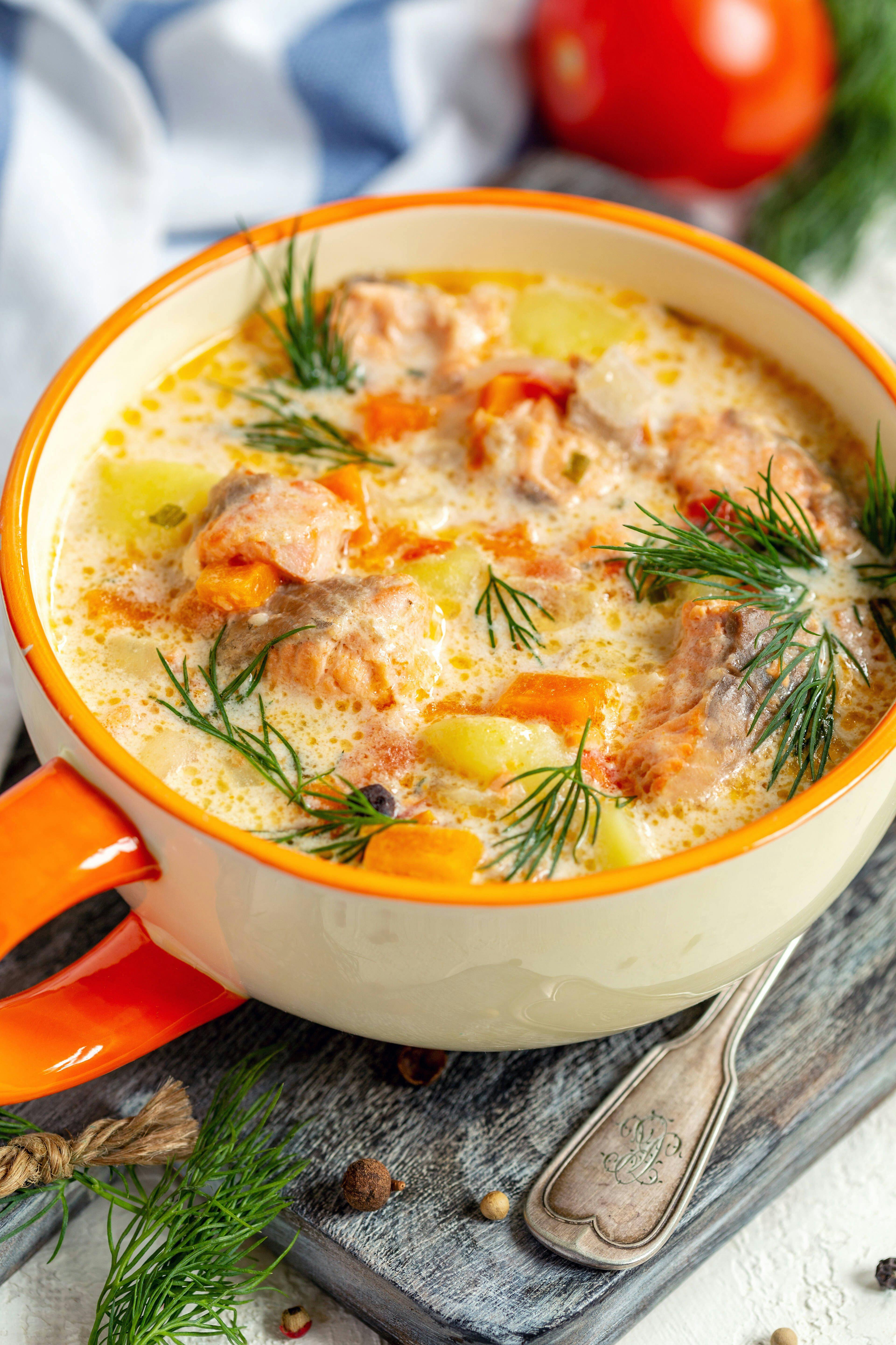 Tolles Rezept für finnische Lachssuppe: So bereiten Sie „Lohikeitto“ zu