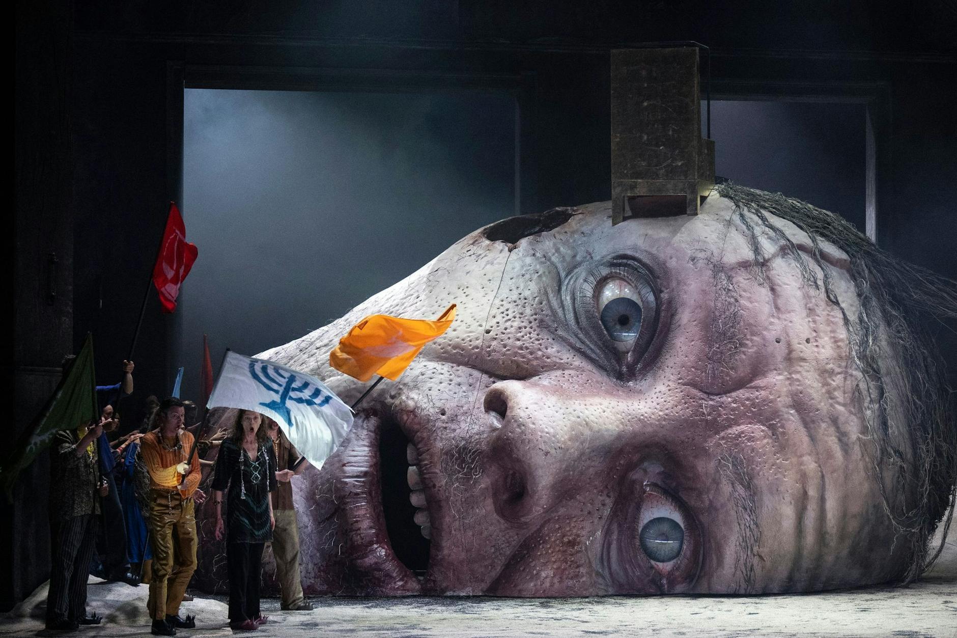 „Saul“Premiere in Komischer Oper vor sehr teurem Umbau „Saul“Premiere in Komischer Oper vor sehr teurem Umbau