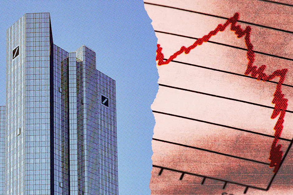 Die Deutsche Bank prognostiziert der deutschen Wirtschaft in diesem Jahr einen starken Abschwung.