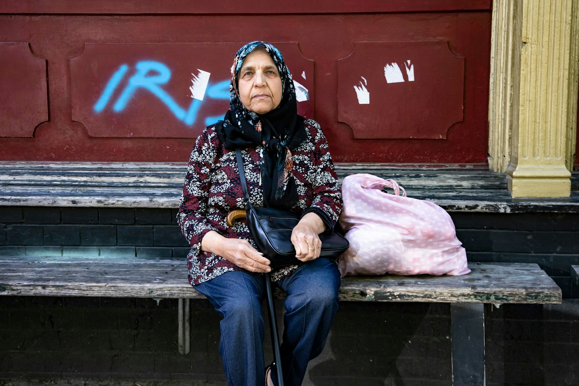 Emine Menelize (82) lebt mit ihrer Familie seit Jahrzehnten in Berlin und ist mit dem Wahlergebnis zufrieden.