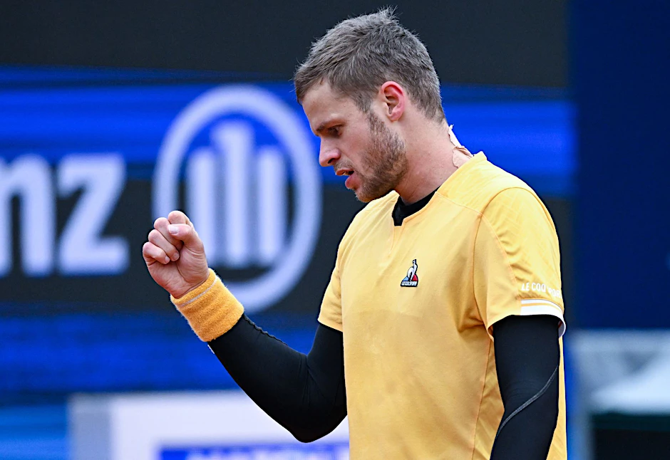 ARCHIV - Yannick Hanfmann ist als Nachrücker doch bei den French Open dabei.  