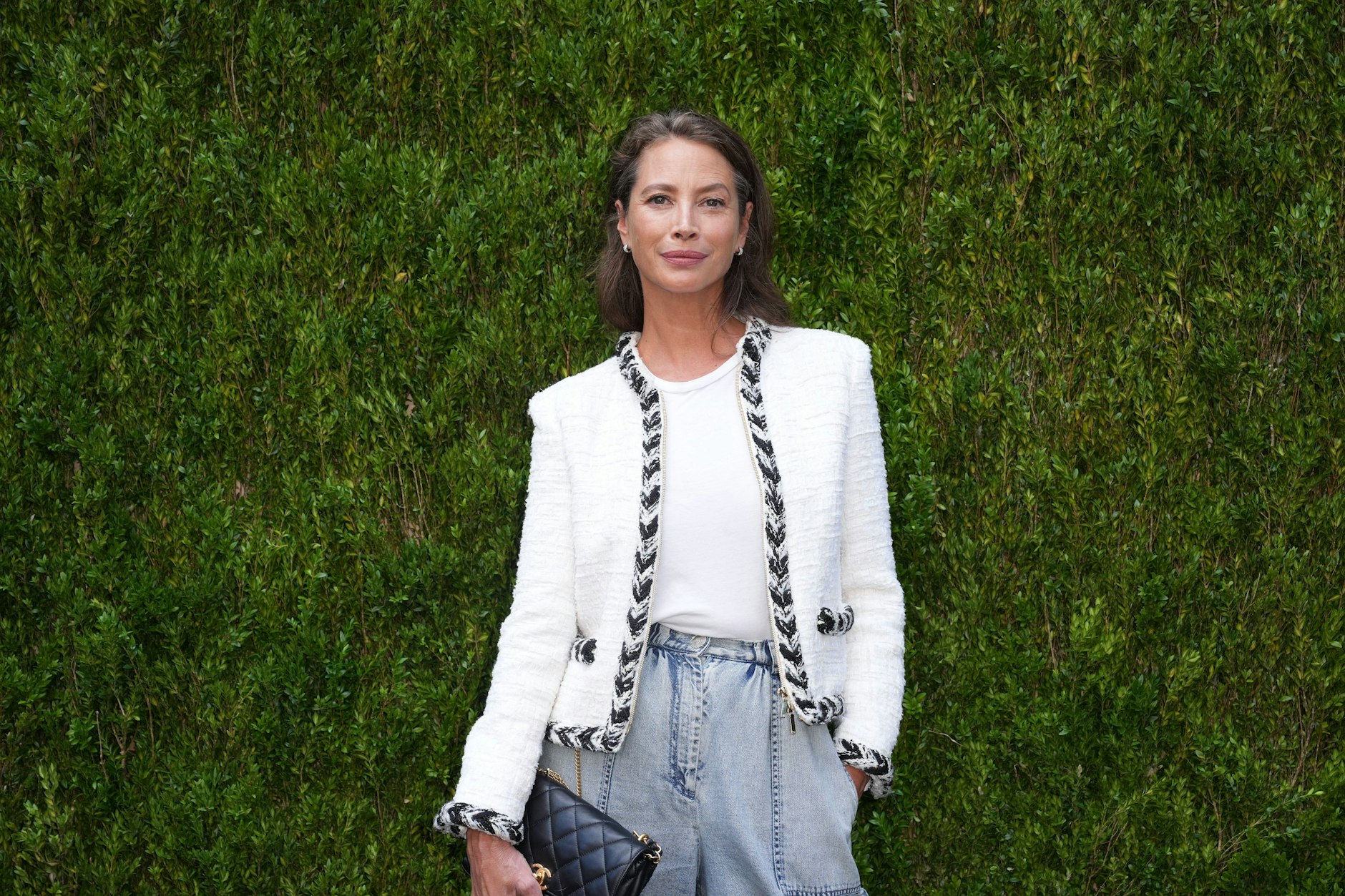 Gibt sich gesund und engagiert: Supermodel Christy Turlington hörte schon in den Neunzigern auf.
