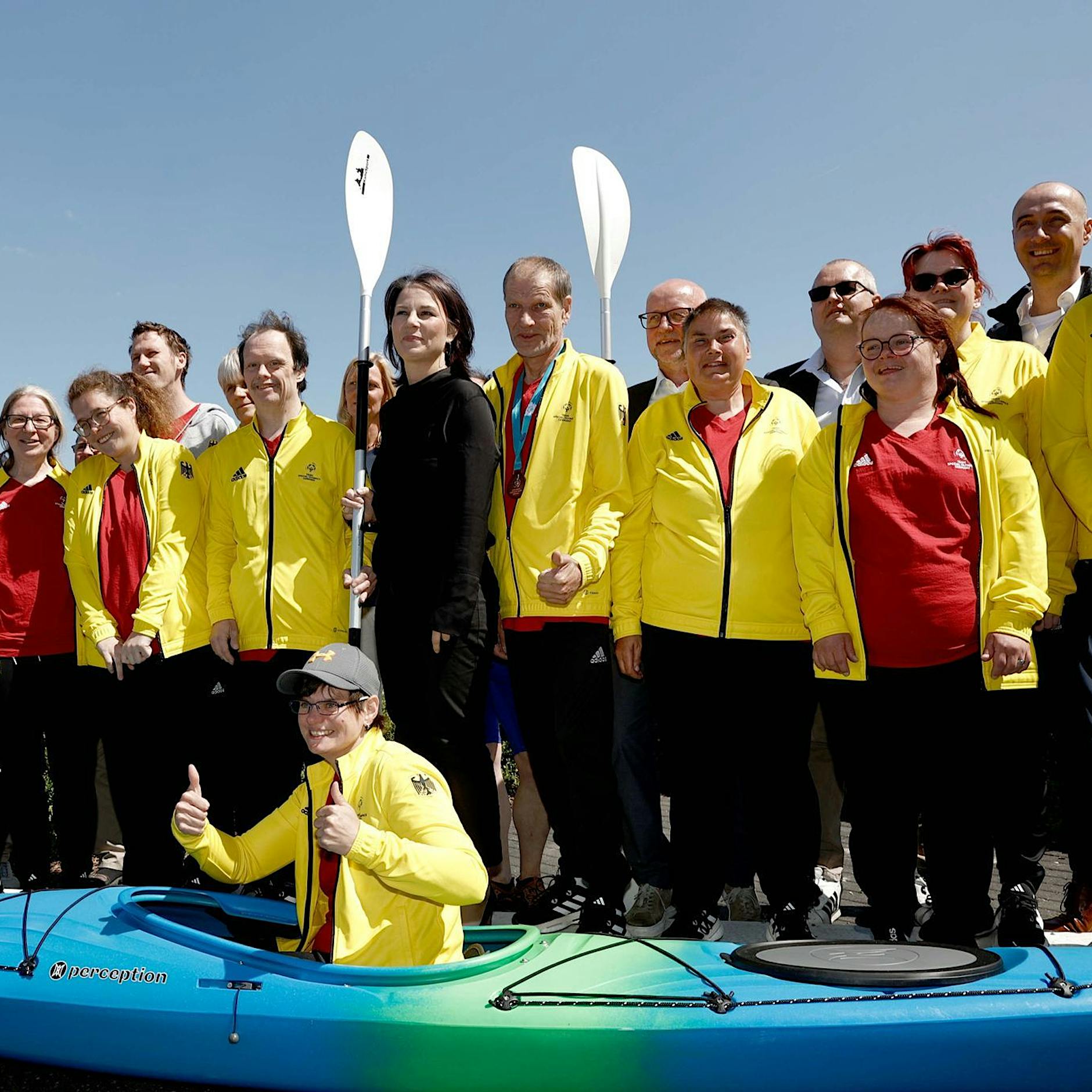 „Von den Special Olympics gewinnen wir alle“ - Baerbock trifft Sportler