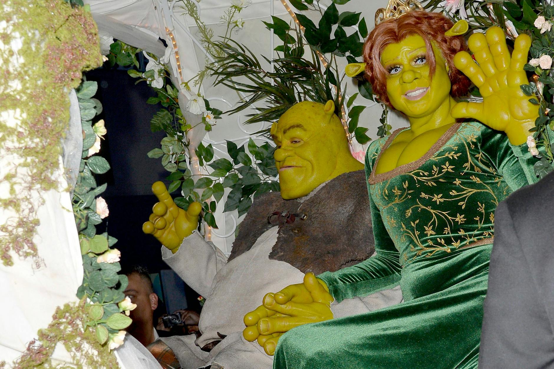 Tom und Heidi oder um eher zu sagen: Shrek und Fiona.