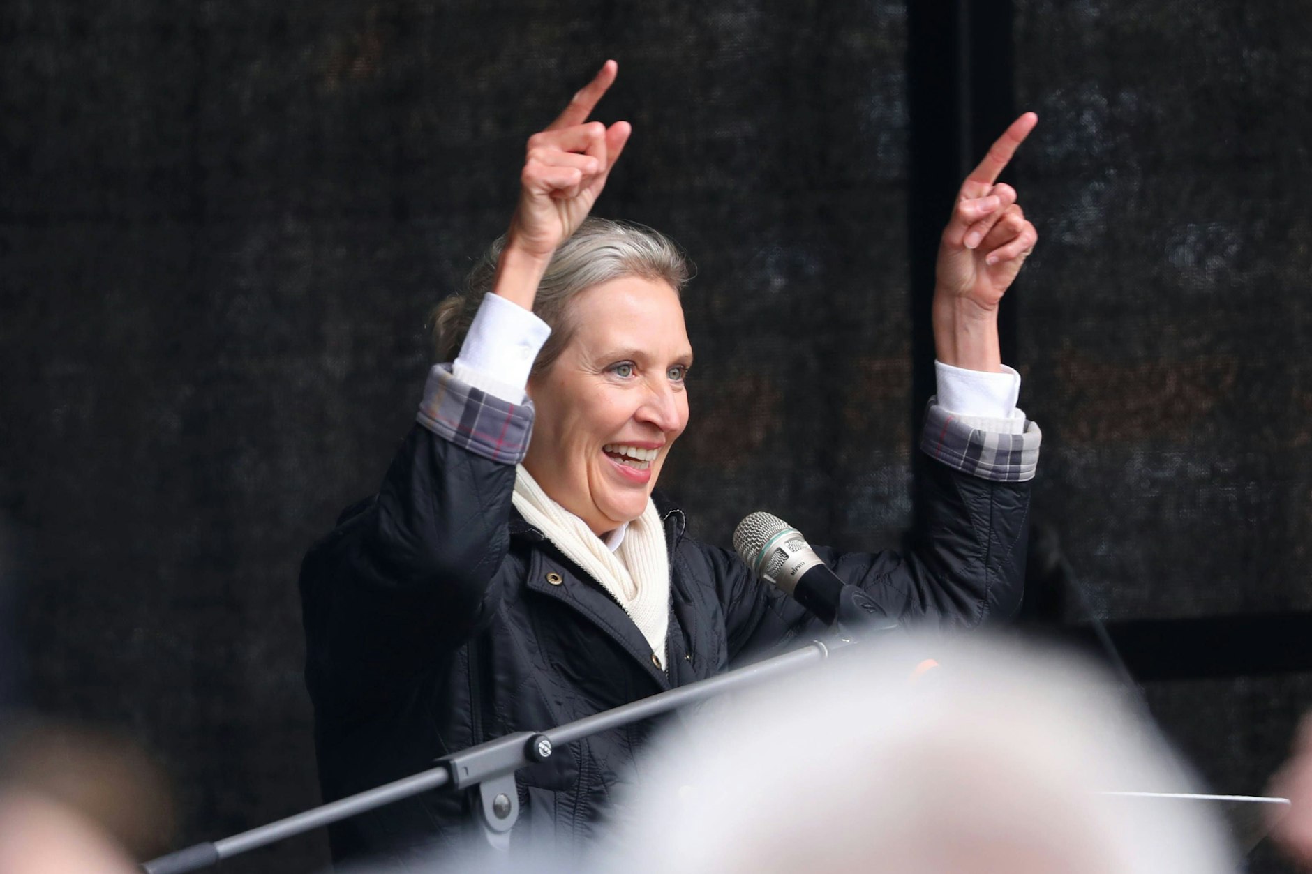 Alice Weidel, Franktionsvorsitzende der AfD. Ihre Partei räumt derzeit in Umfragen ab.