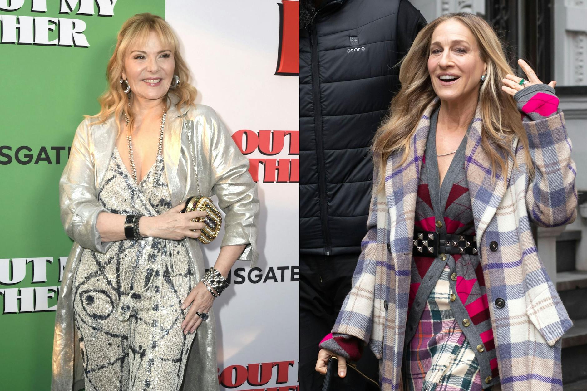 Sie hatten sich nicht mehr viel zu sagen: Kim Cattrall (l.) und Sarah Jessica Parker