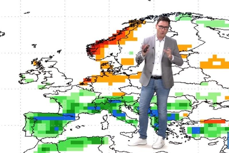 Europa ist zweigeteilt: Sommer bei uns, Land unter am Mittelmeer. Wetter-Experte Dominik Jung warnt vor Reisen nach Spanien und Co.