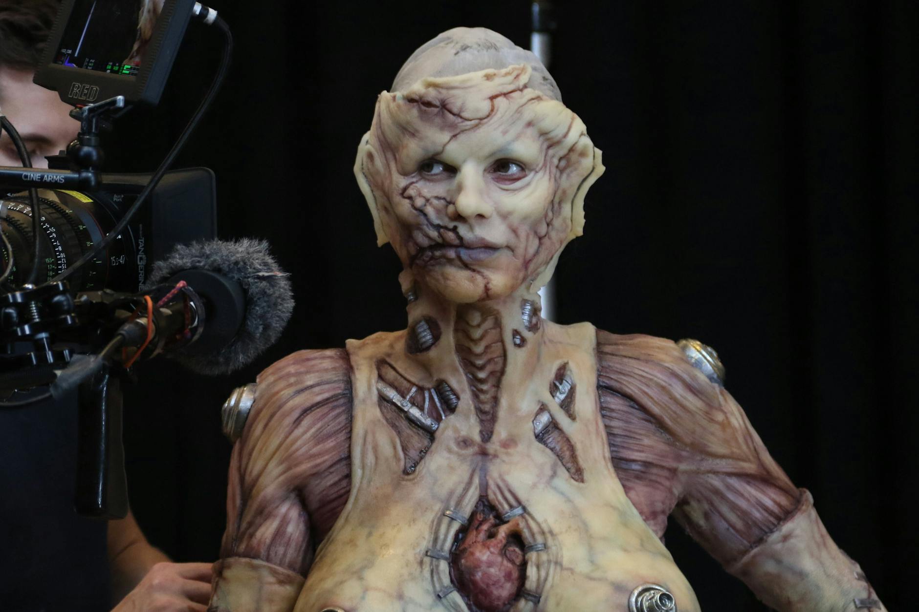 Heidi Klum als Alien.