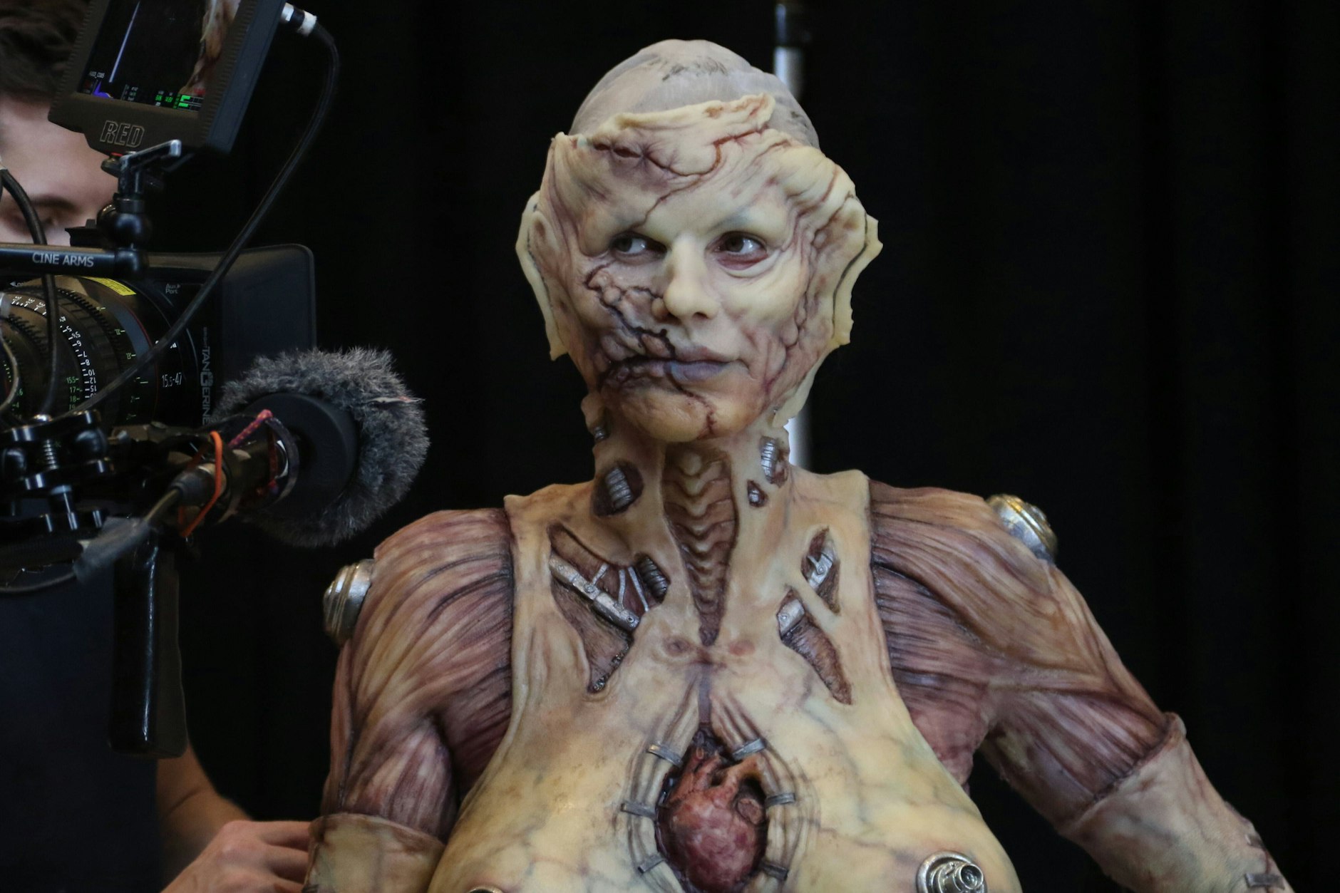 Heidi Klum als Alien.