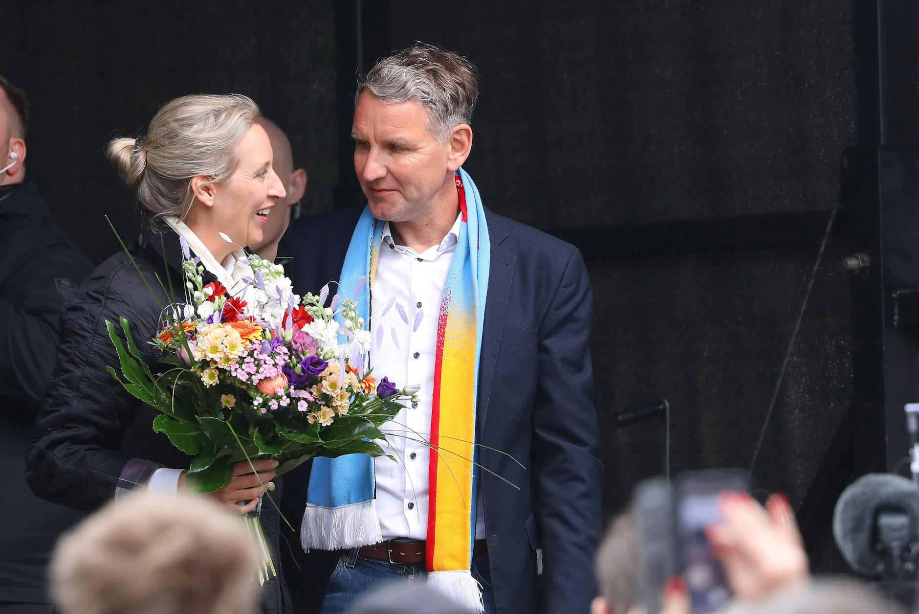 Die AfD steht im Osten der Republik laut Umfragen seit Mai auf Platz 1.