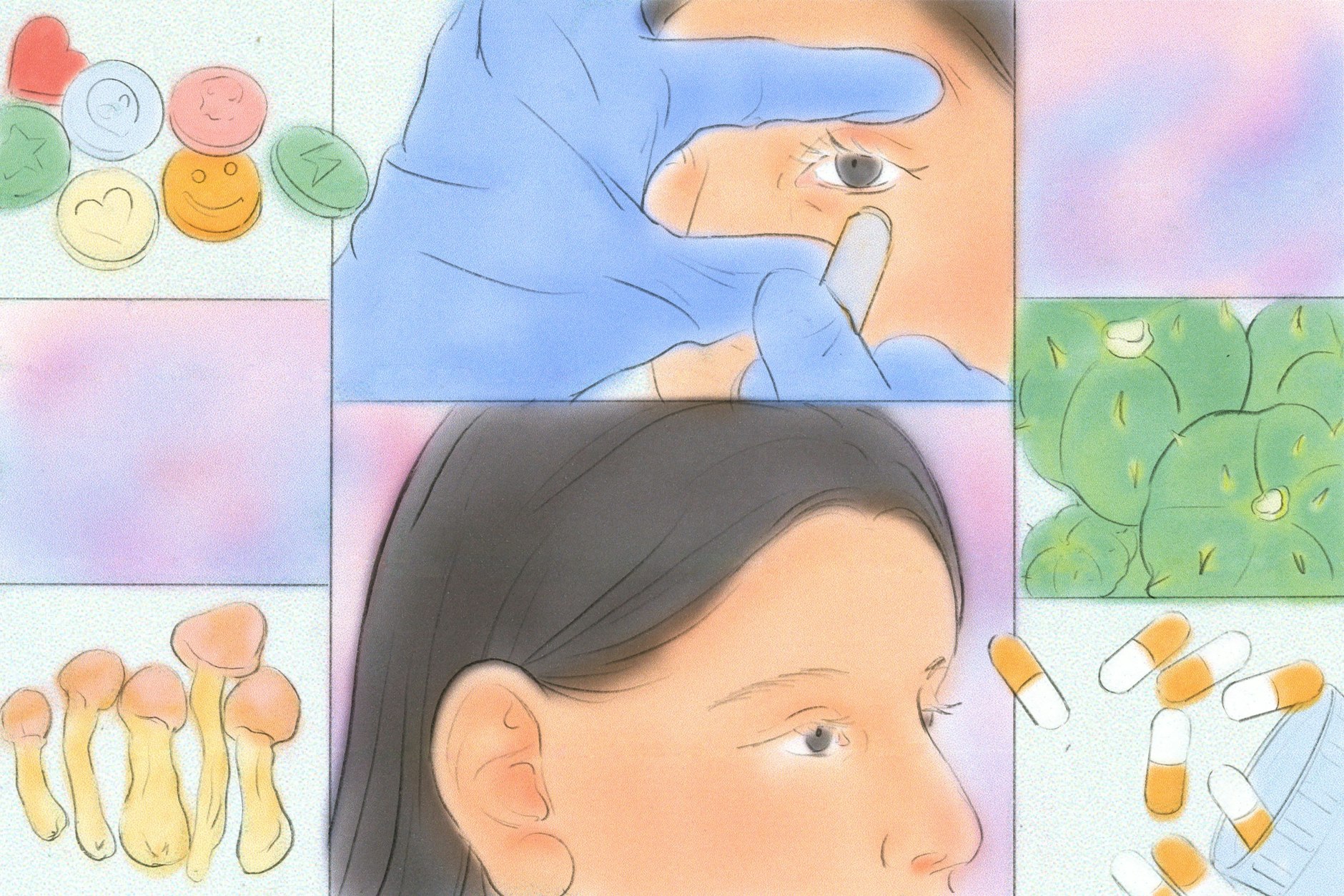 Drogen können das Gehirn dazu anregen, neue Netzwerke zwischen Nervenzellen anzulegen.