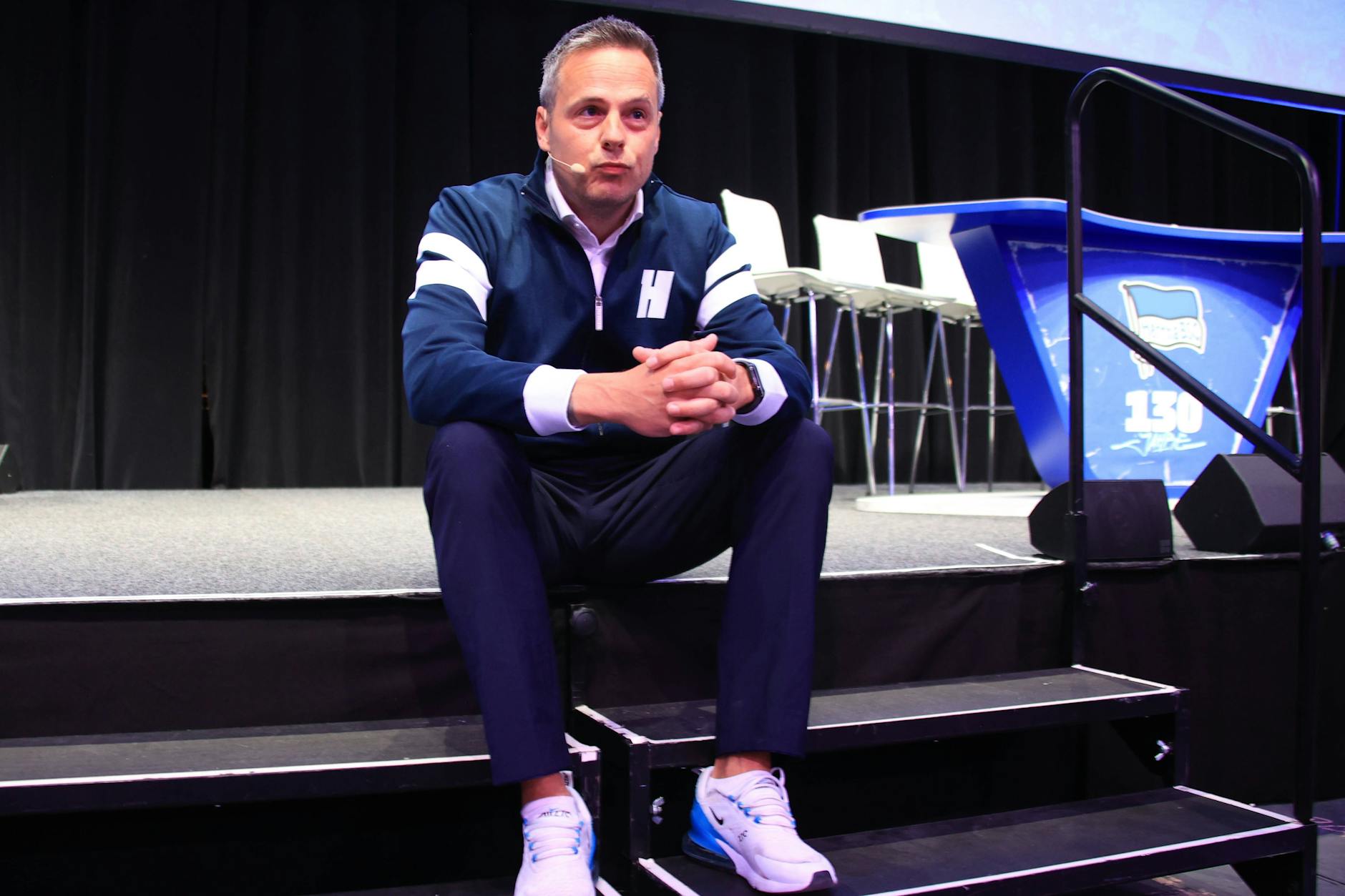 Das erste Jahr als Präsident hat auch bei Kay Bernstein Spuren hinterlassen.