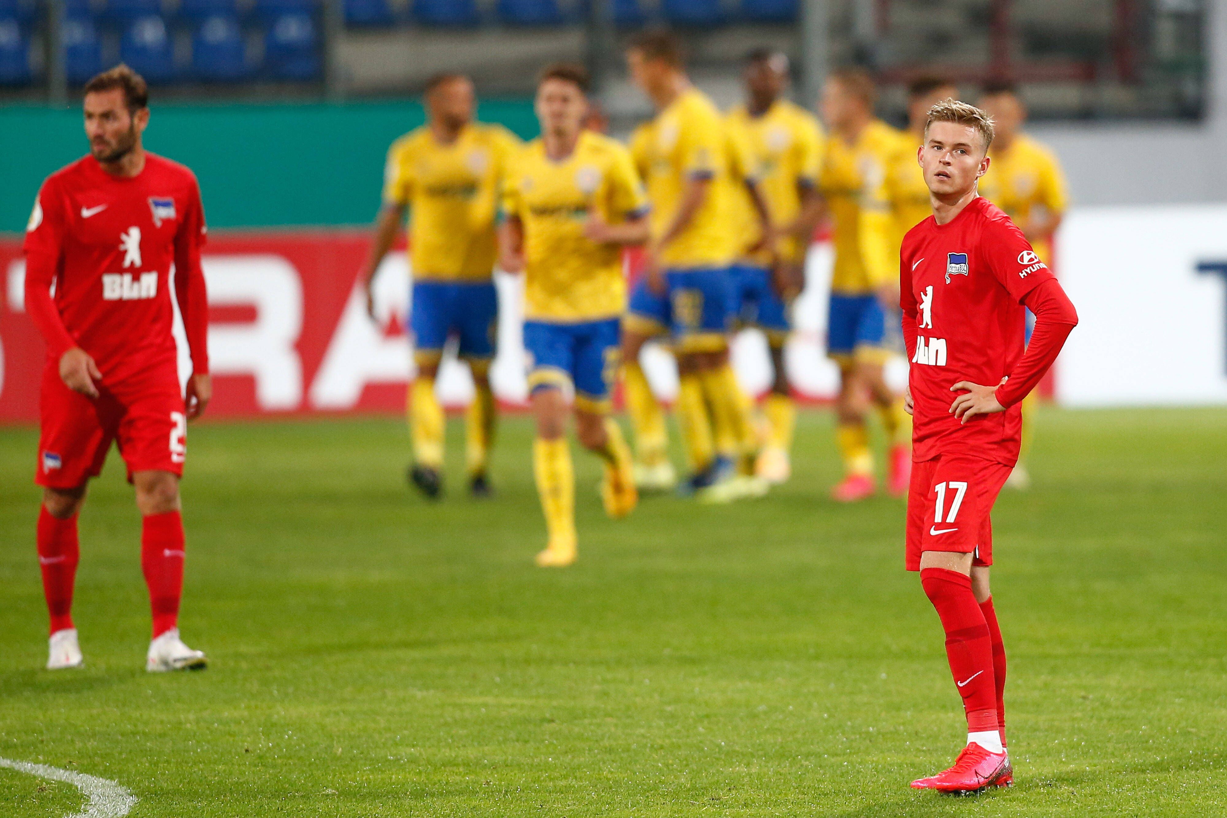 Pokalpleiten Bei Eintracht Braunschweig Machten Hertha BSC Fertig ...