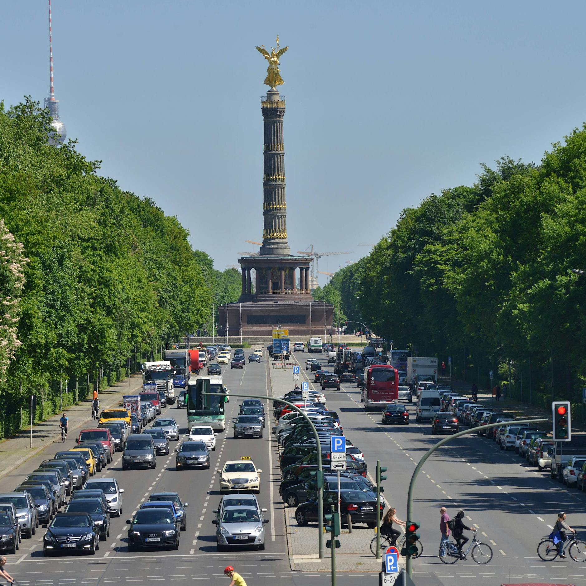 Achtung, Autofahrer: Tiergarten wegen Sport und Spiele wochenlang dicht