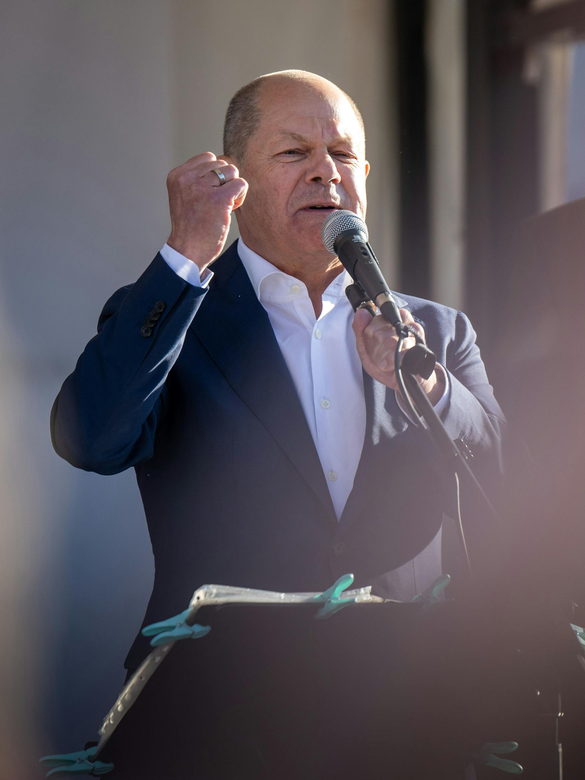 Olaf Scholz wurde richtig sauer.