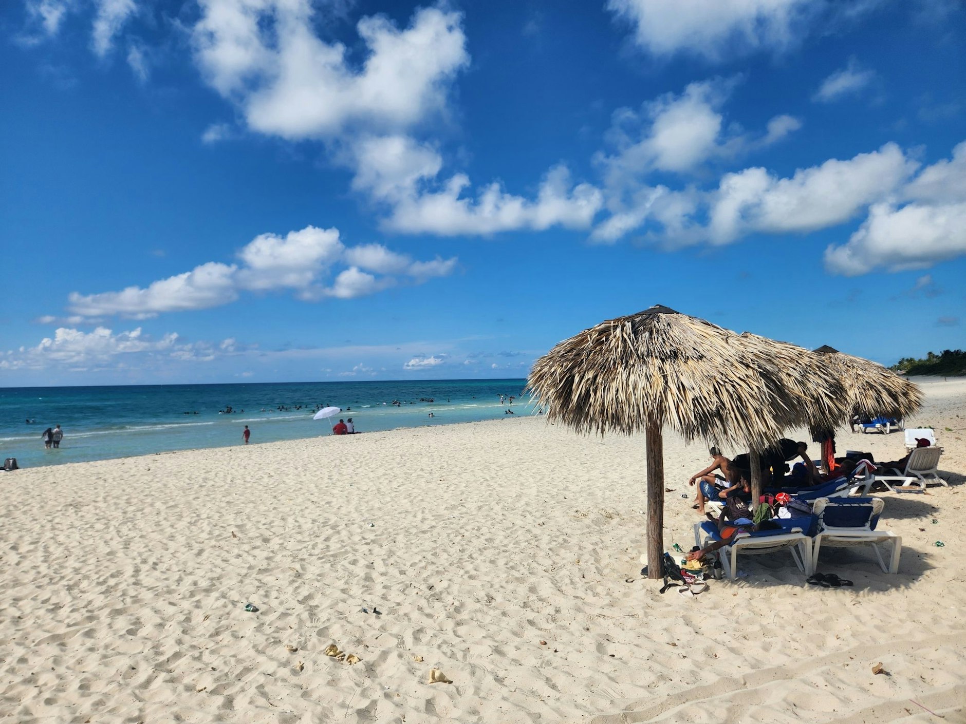 PRODUKTION - Der beliebte Strand des kubanischen Urlaubsortes Varadero.  