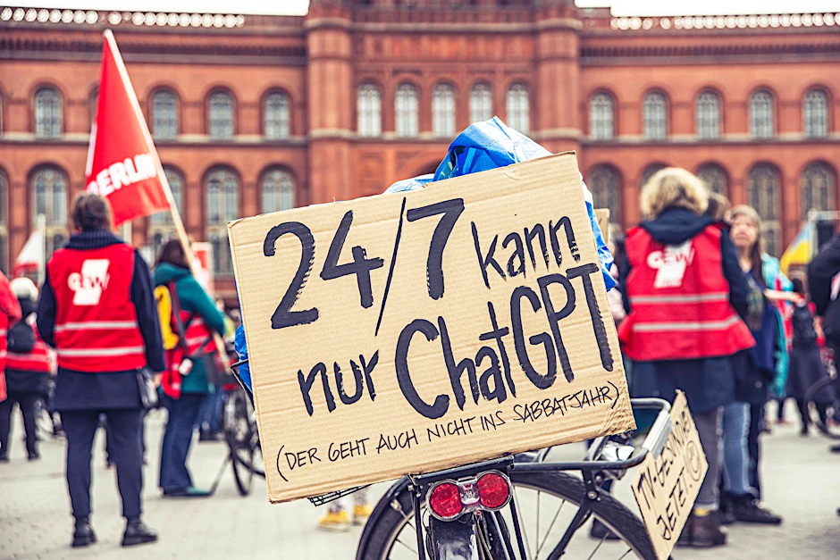 Lehrerstreik in Berlin: Tausende Demonstranten fordern kleinere Klassen und bessere Arbeitsbedingungen.