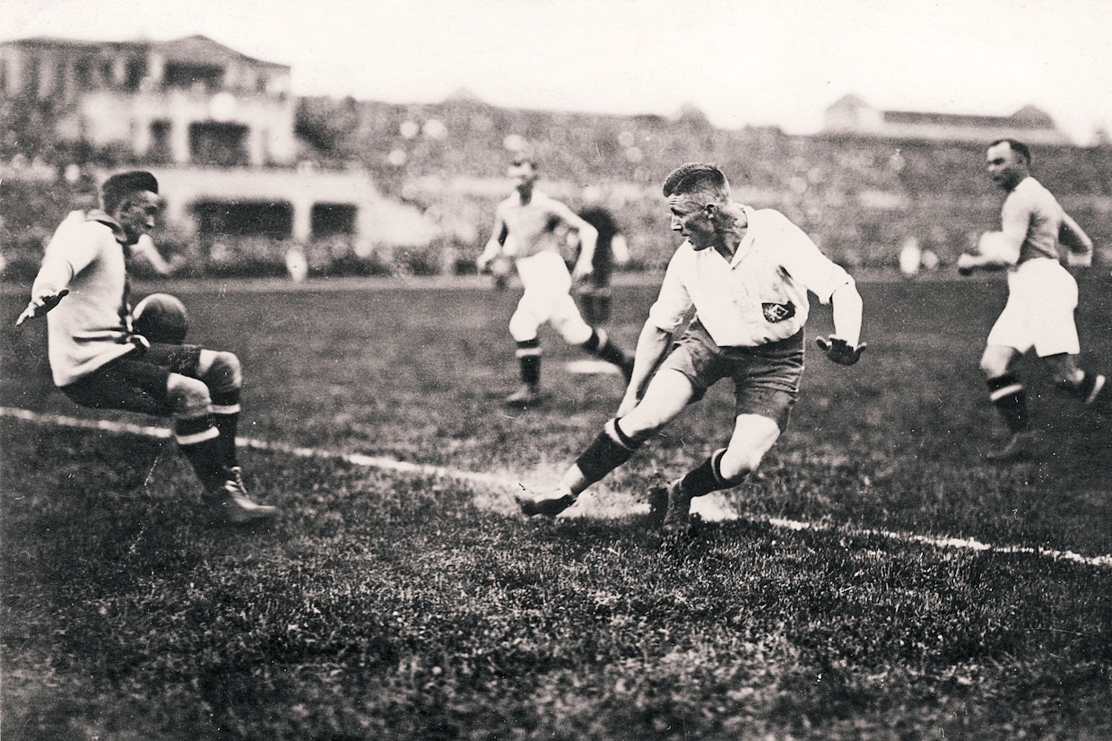 Als Union im Finale um die Deutsche Fußballmeisterschaft stand