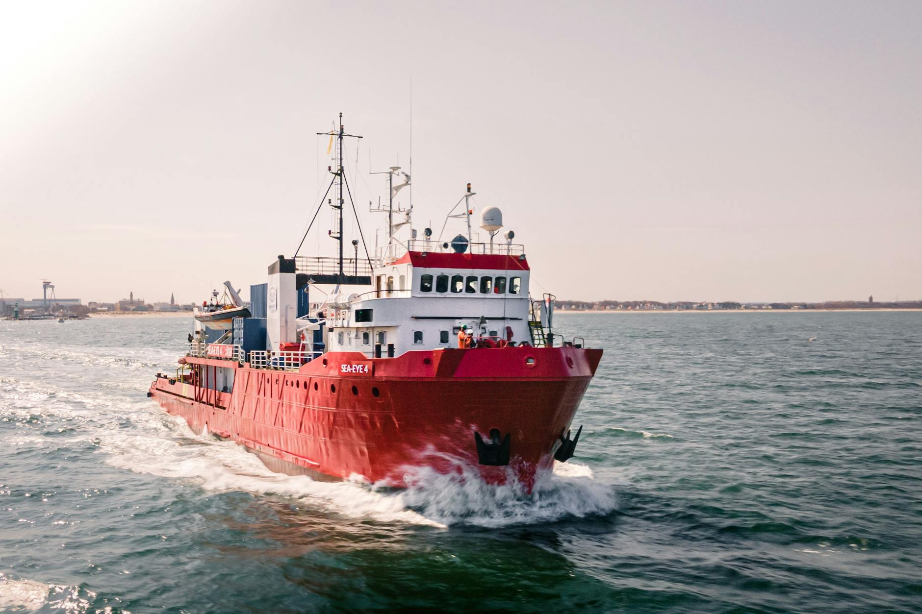 Das Rettungsschiff „Sea-Eye 4“