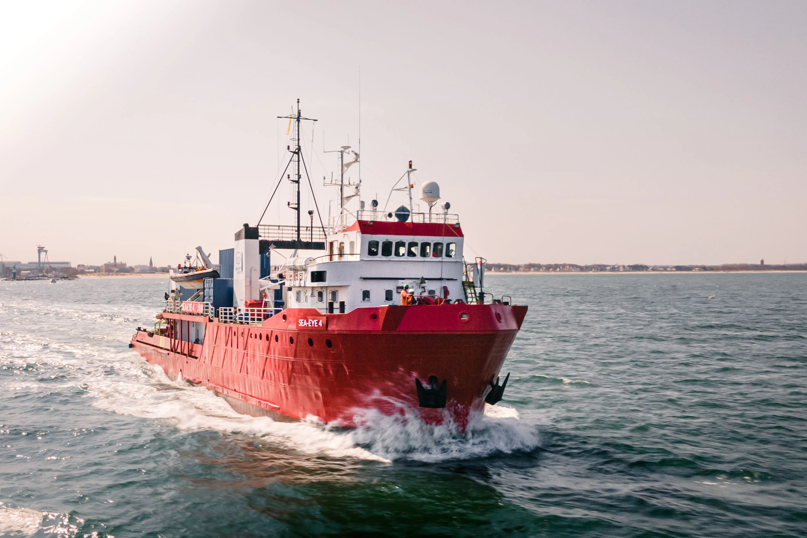 Das Rettungsschiff „Sea-Eye 4“