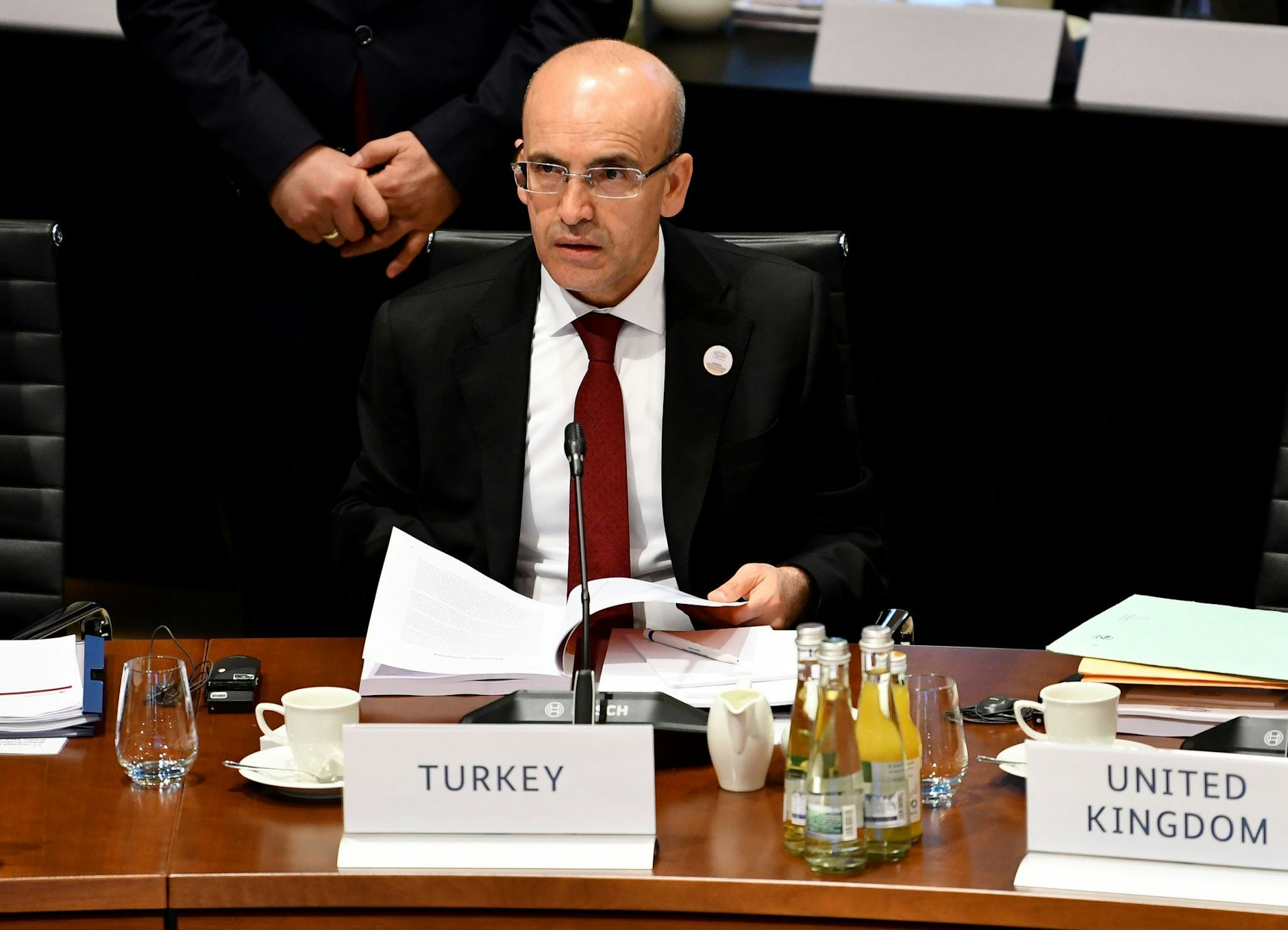 ARCHIV - Mehmet Simsek ist erneut türkischer Finanzminister (Archivbild). pa