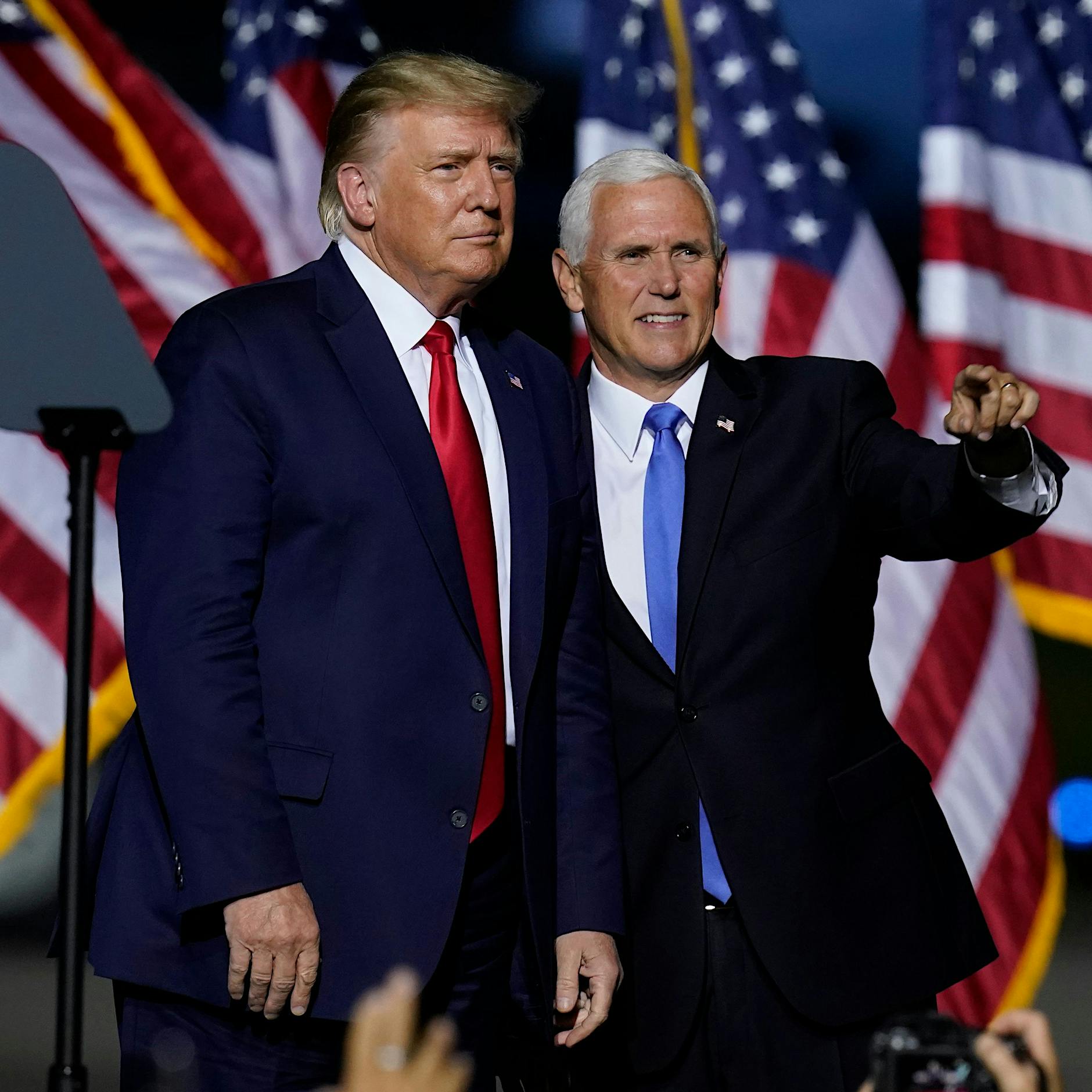 Mike Pence tritt bei US-Präsidentschaftsvorwahlen an: Kein Gegner für Donald Trump