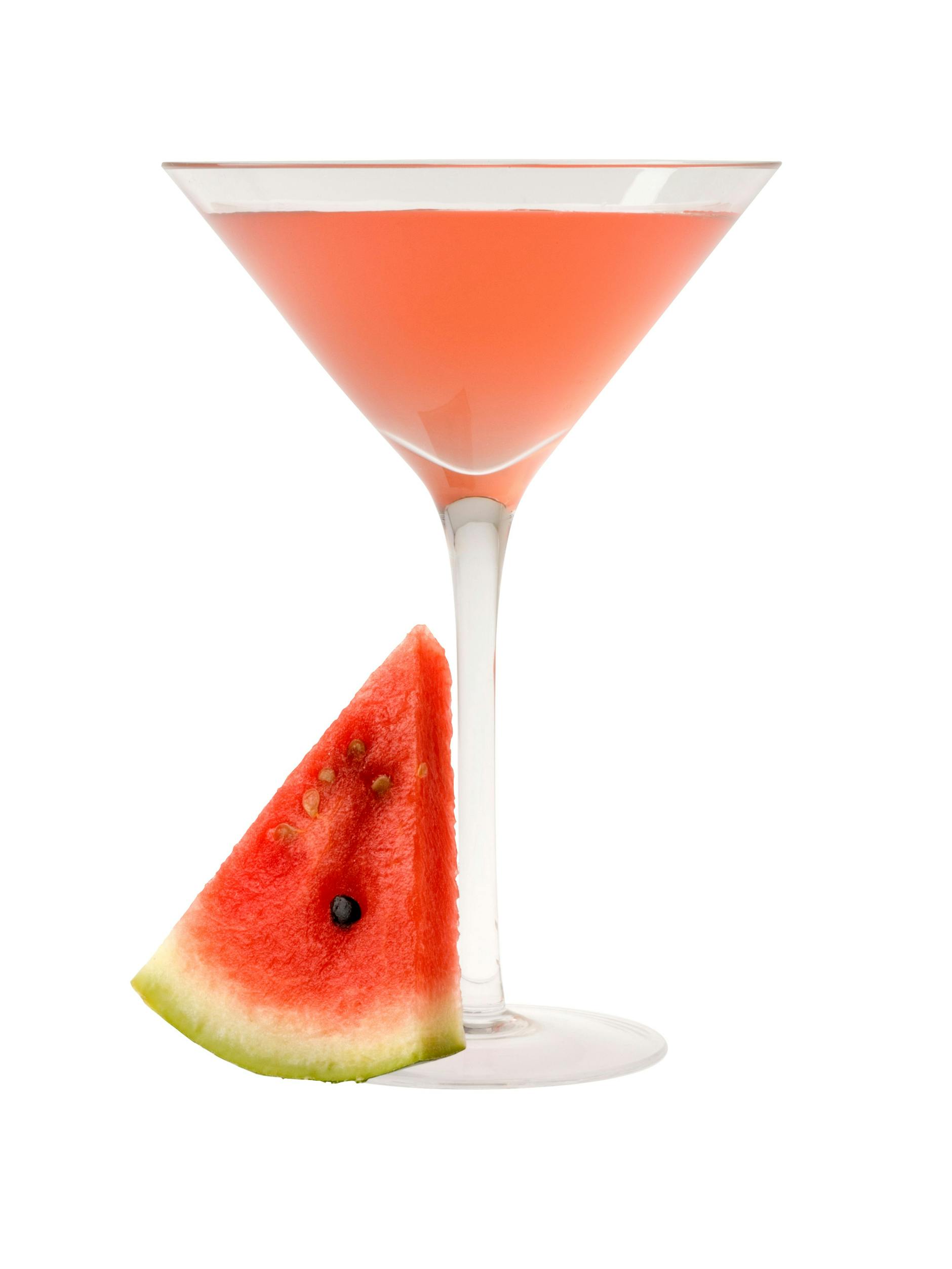 Der köstliche Melonen-Likör schmeckt eisgekühlt am besten.