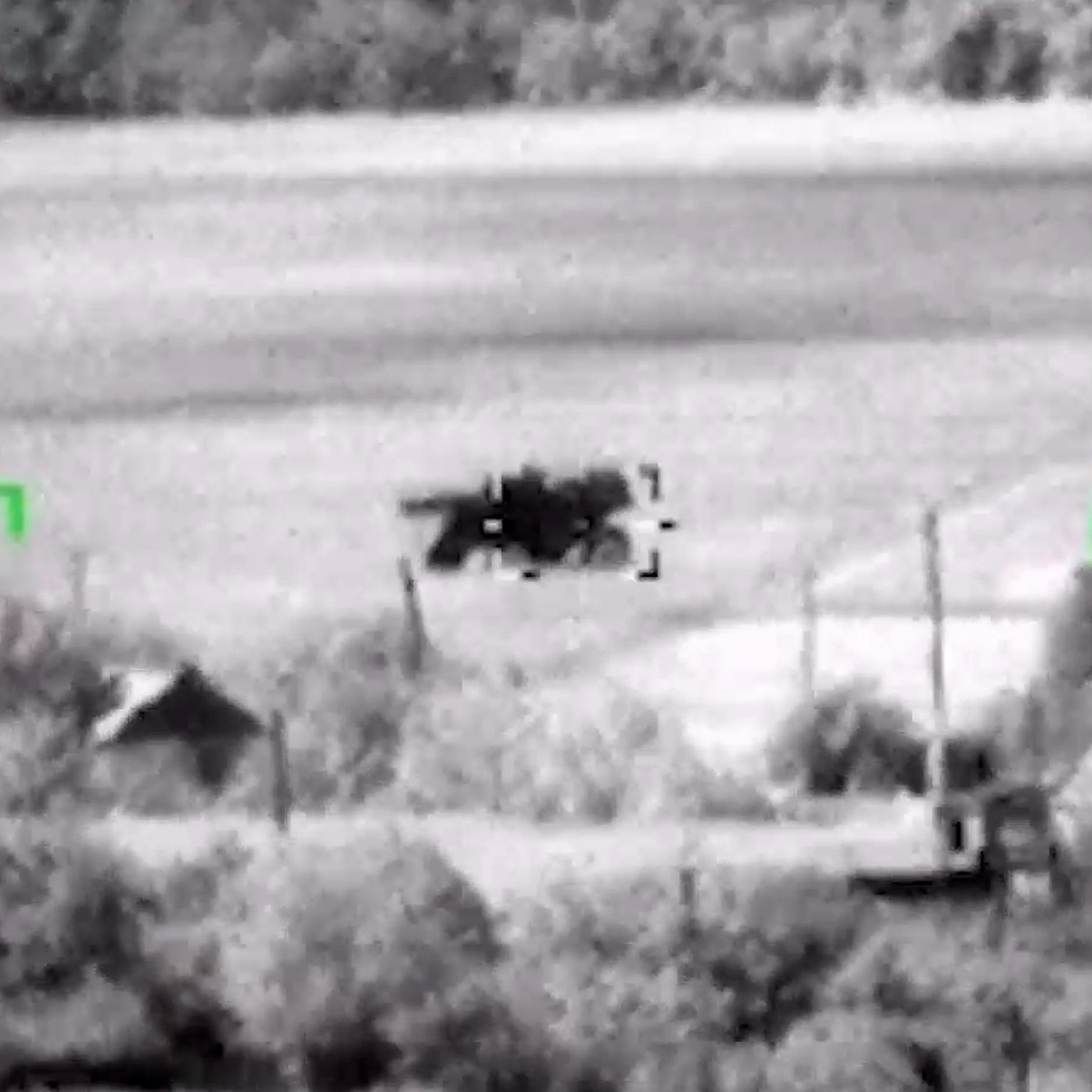 Moskau präsentiert Traktoren als zerstörte Leopard-Panzer