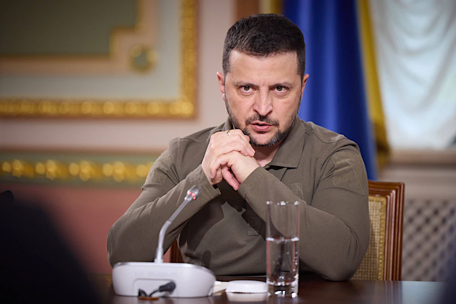 Der ukrainische Präsident Wolodymyr Selenskyj