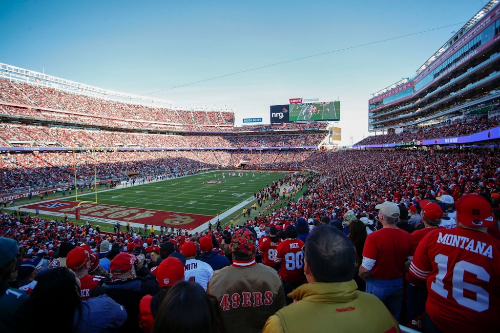 NFL Super Bowl 2026 im Stadion der San Francisco 49ers