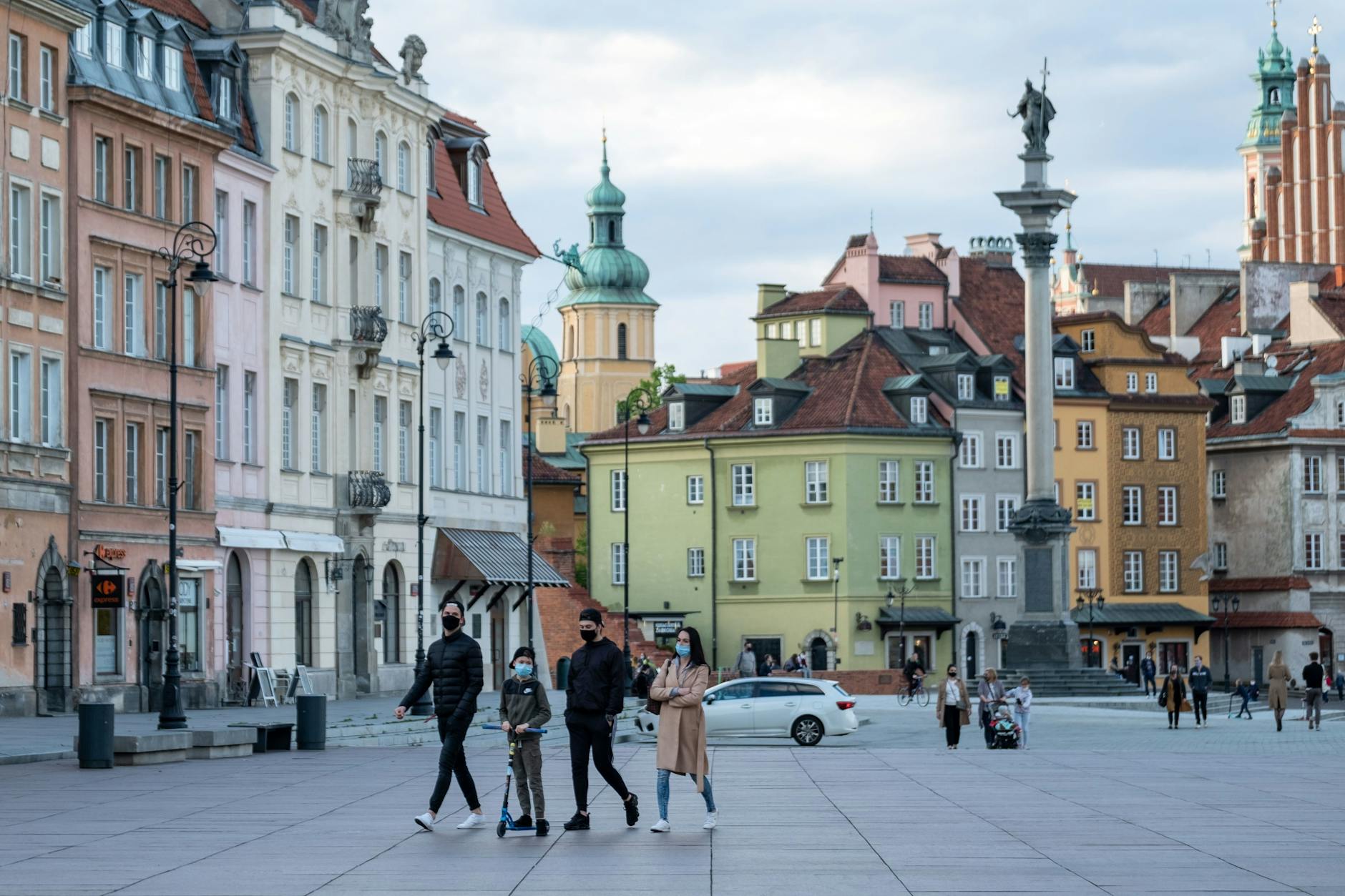 Die Altstadt in Warschau – eines von vielen touristischen Highlights in der polnischen Hauptstadt