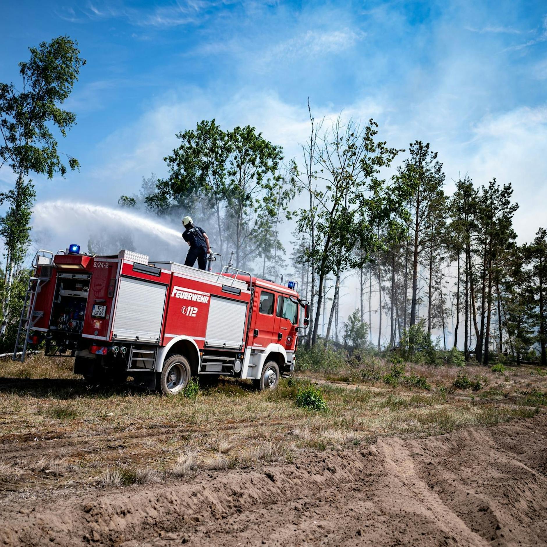 Waldbrandgefahr steigt in Brandenburg und Berlin auf höchste Stufe!